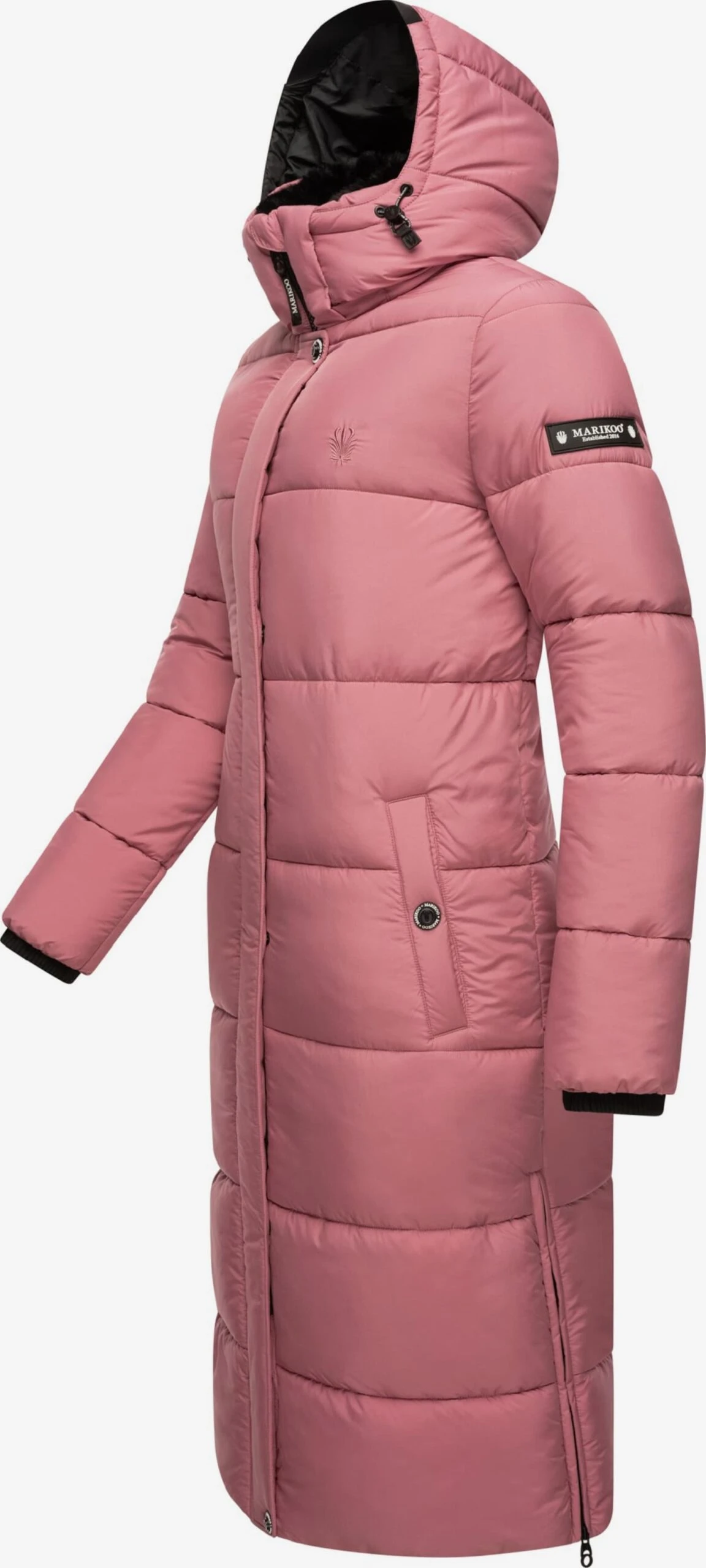 Marikoo Manteaux Dhiver Manteau D’hiver Femme Rose 2 Marikoo Manteaux Dhiver Manteau D’hiver Femme Rose – Image 2