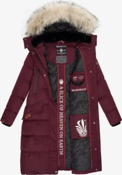 Marikoo Manteaux Dhiver Manteau D’hiver Schneesternchen Femme Bordeaux -Marikoo 3e7d230eb57ac10922fc9f43785016ee scaled