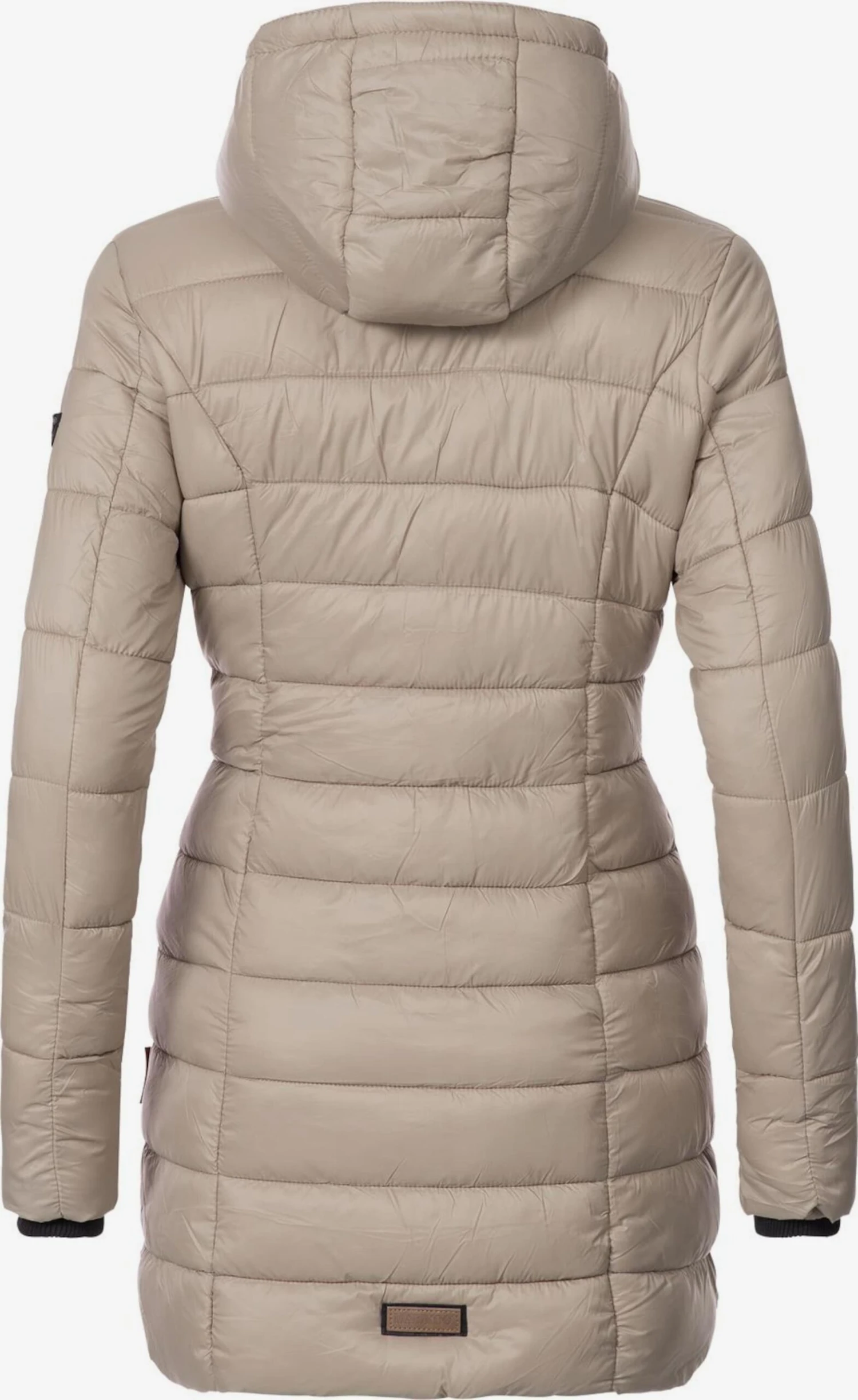 Marikoo Manteaux Courts Manteau D’hiver Abendsternchen Femme Taupe 2 Marikoo Manteaux Courts Manteau D’hiver Abendsternchen Femme Taupe – Image 2