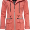 Marikoo Vestes Dextérieur Veste Fonctionnelle Ulissaa Femme Corail