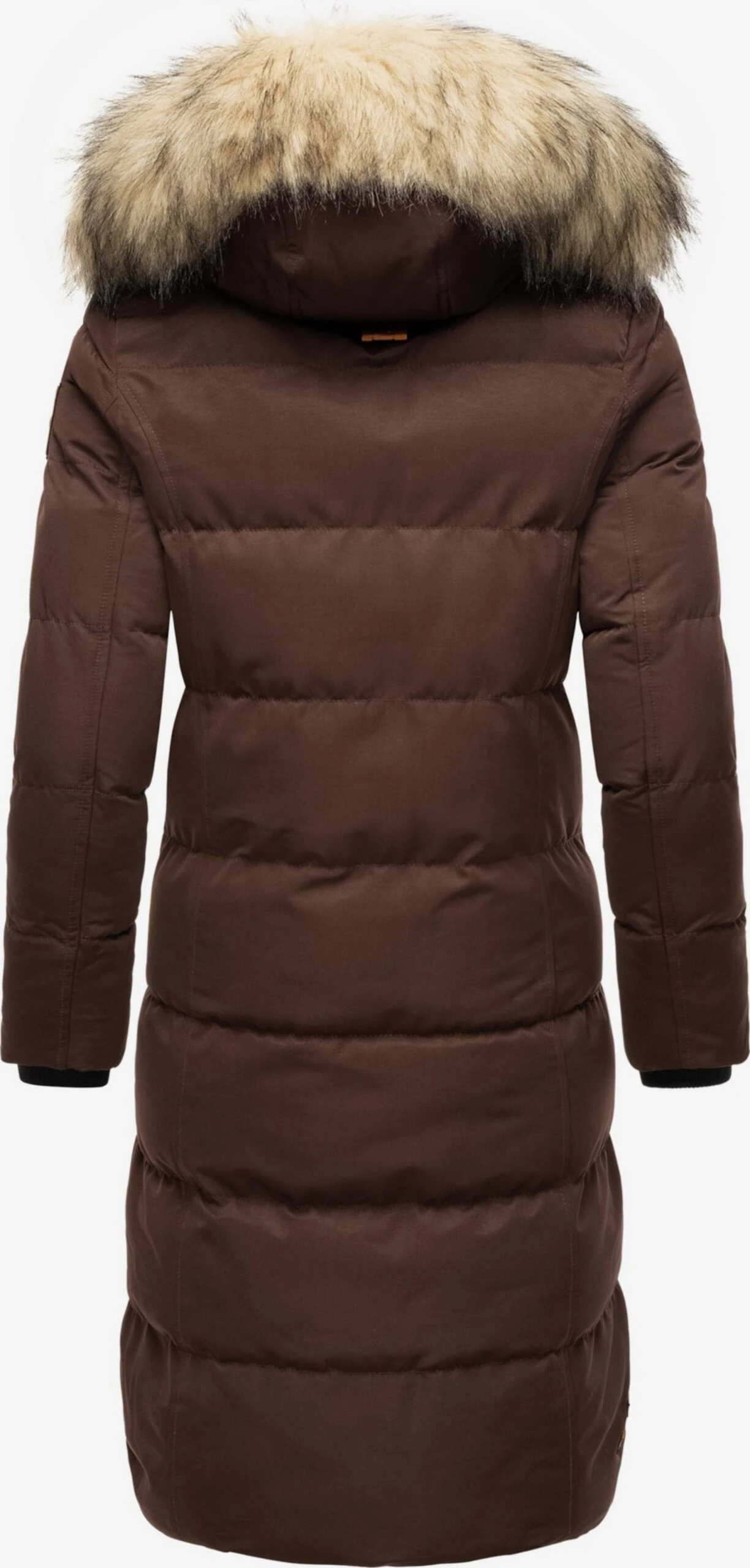Marikoo Manteaux Dhiver Manteau D’hiver Schneesternchen Femme Marron 3 Marikoo Manteaux Dhiver Manteau D’hiver Schneesternchen Femme Marron – Image 3