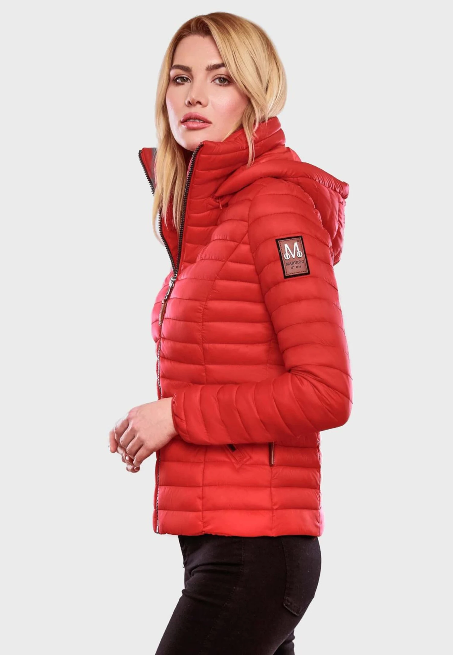 Marikoo Vestes De Mi-saison Veste Mi-saison Löwenbaby Femme Rouge 5 Marikoo Vestes De Mi-saison Veste Mi-saison Löwenbaby Femme Rouge – Image 5