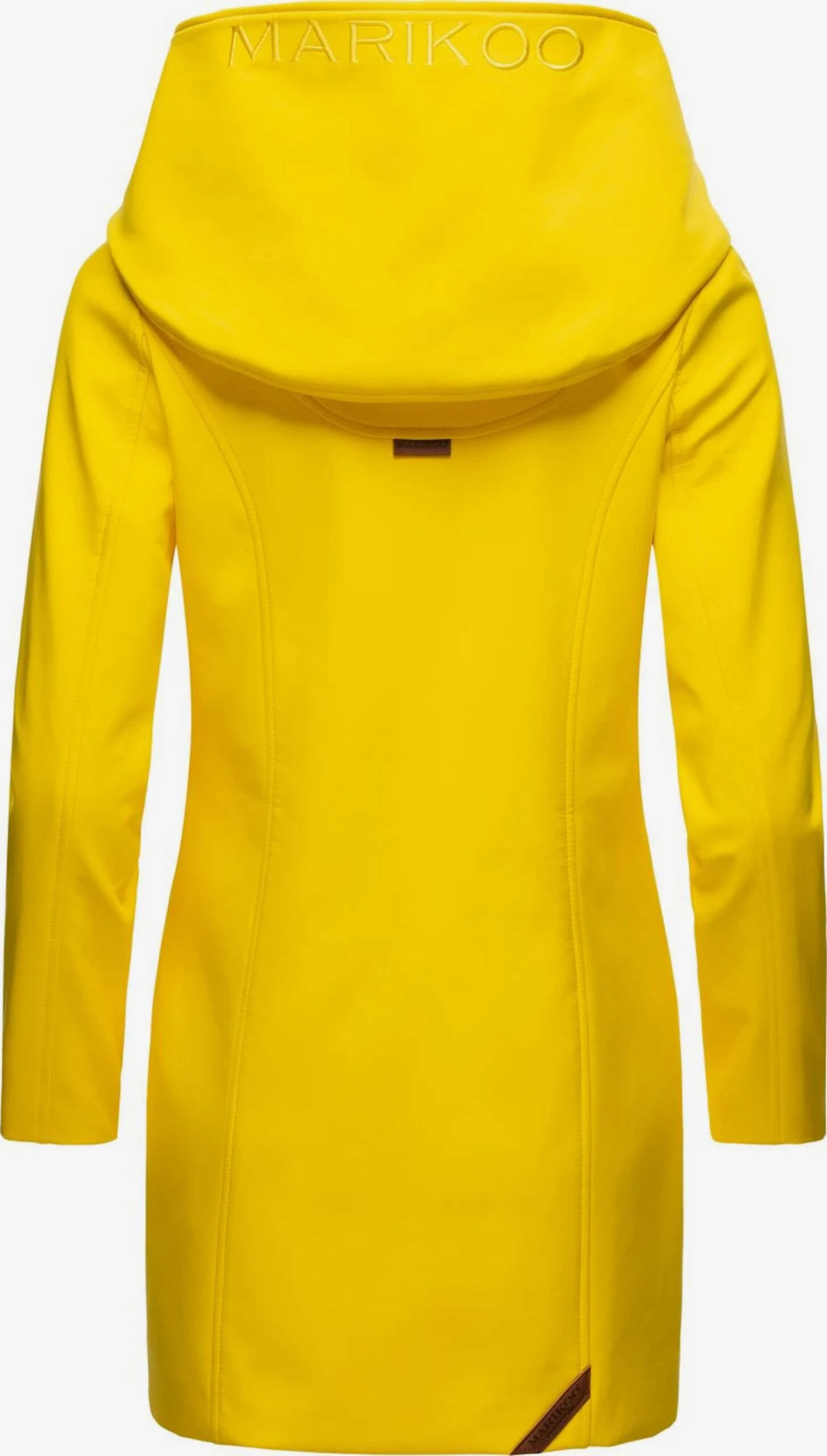 Marikoo Manteaux De Pluie Manteau Fonctionnel Mayleen Femme Jaune 2 Marikoo Manteaux De Pluie Manteau Fonctionnel Mayleen Femme Jaune – Image 2