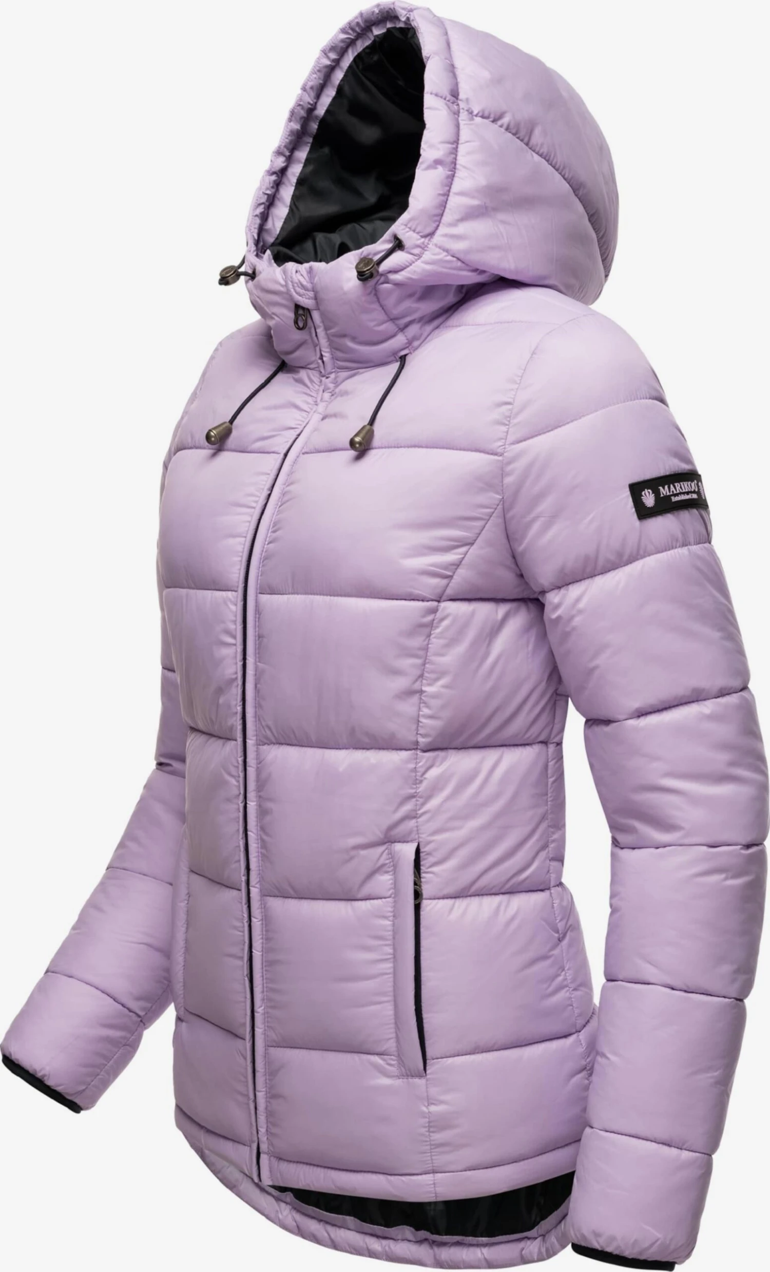 Marikoo Vestes Matelassées Veste D’hiver Leandraa Femme Lilas 2 Marikoo Vestes Matelassées Veste D’hiver Leandraa Femme Lilas – Image 2