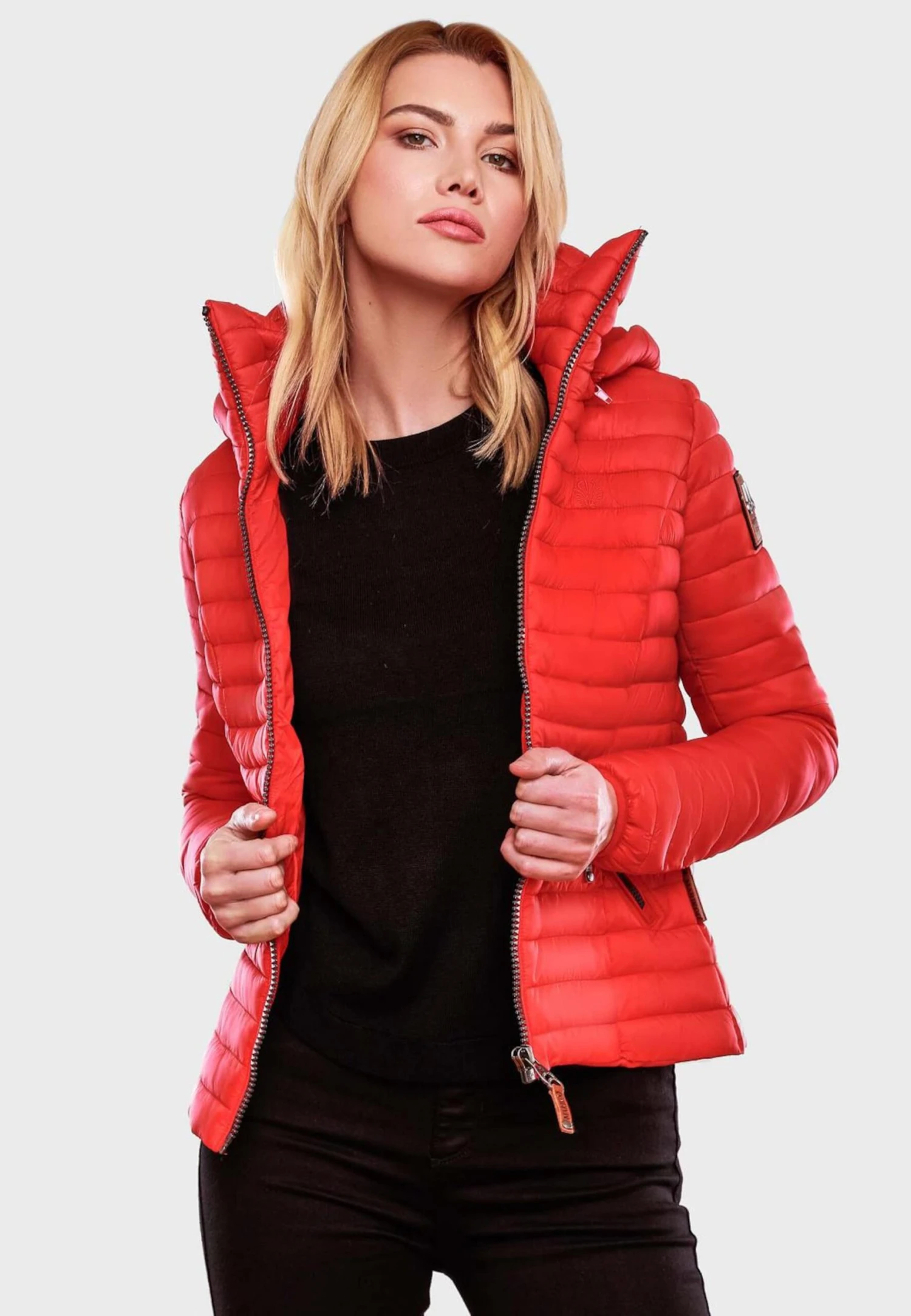 Marikoo Vestes De Mi-saison Veste Mi-saison Löwenbaby Femme Rouge 7 Marikoo Vestes De Mi-saison Veste Mi-saison Löwenbaby Femme Rouge – Image 7