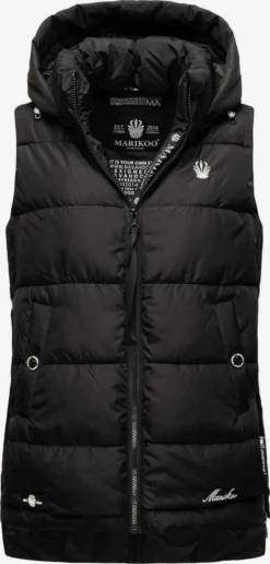 Marikoo Vestes Sans Manches Gilet Zarinaa Femme Noir