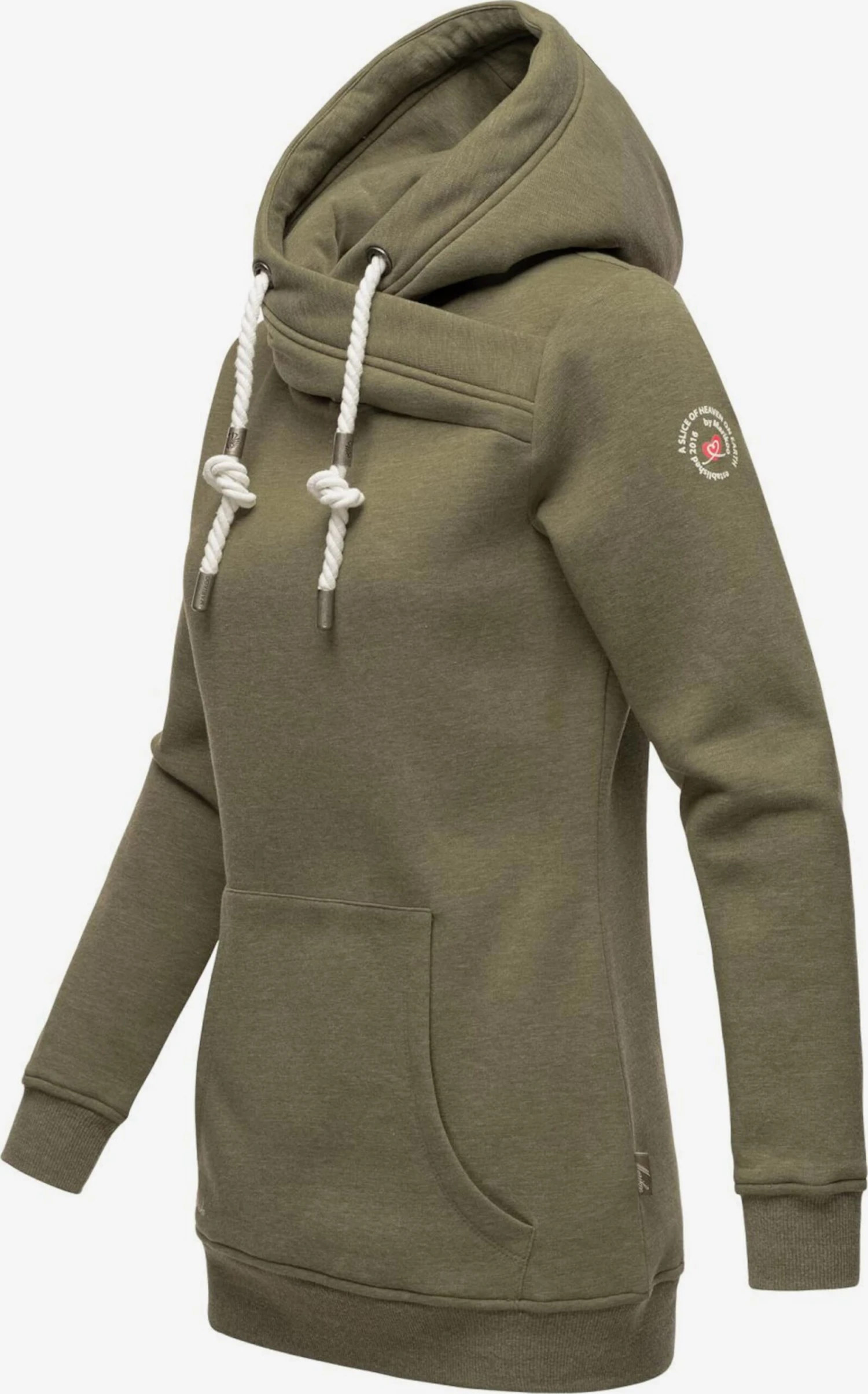 Marikoo Sweats à Capuche Sweat-shirt Izuyaa Femme Olive 3 Marikoo Sweats à Capuche Sweat-shirt Izuyaa Femme Olive – Image 3
