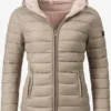 Marikoo Vestes Dextérieur Veste Fonctionnelle Femme Beige Clair