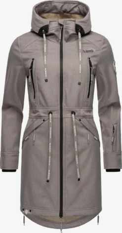 Marikoo Parkas Parka Mi-saison Femme Pierre