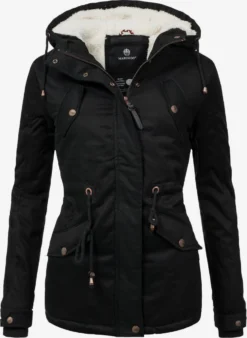 Marikoo Vestes Dhiver Veste D’hiver Manolya Femme Noir