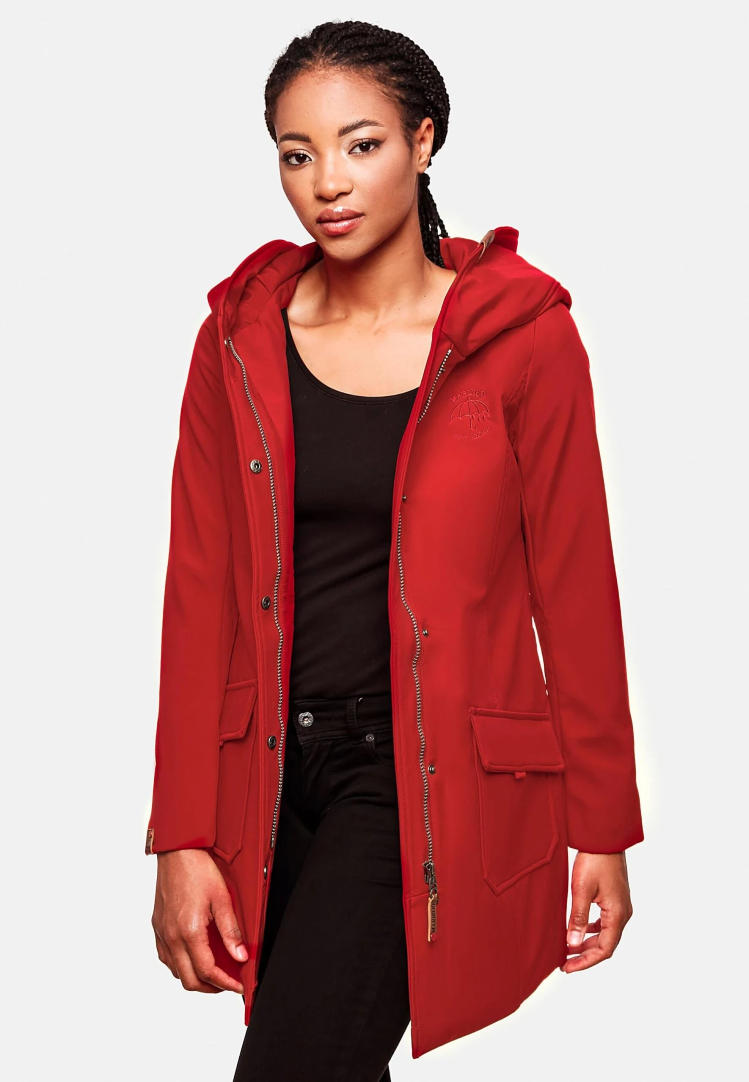 Marikoo Manteaux De Pluie Manteau Fonctionnel Mayleen Femme Rouge 8 Marikoo Manteaux De Pluie Manteau Fonctionnel Mayleen Femme Rouge – Image 8