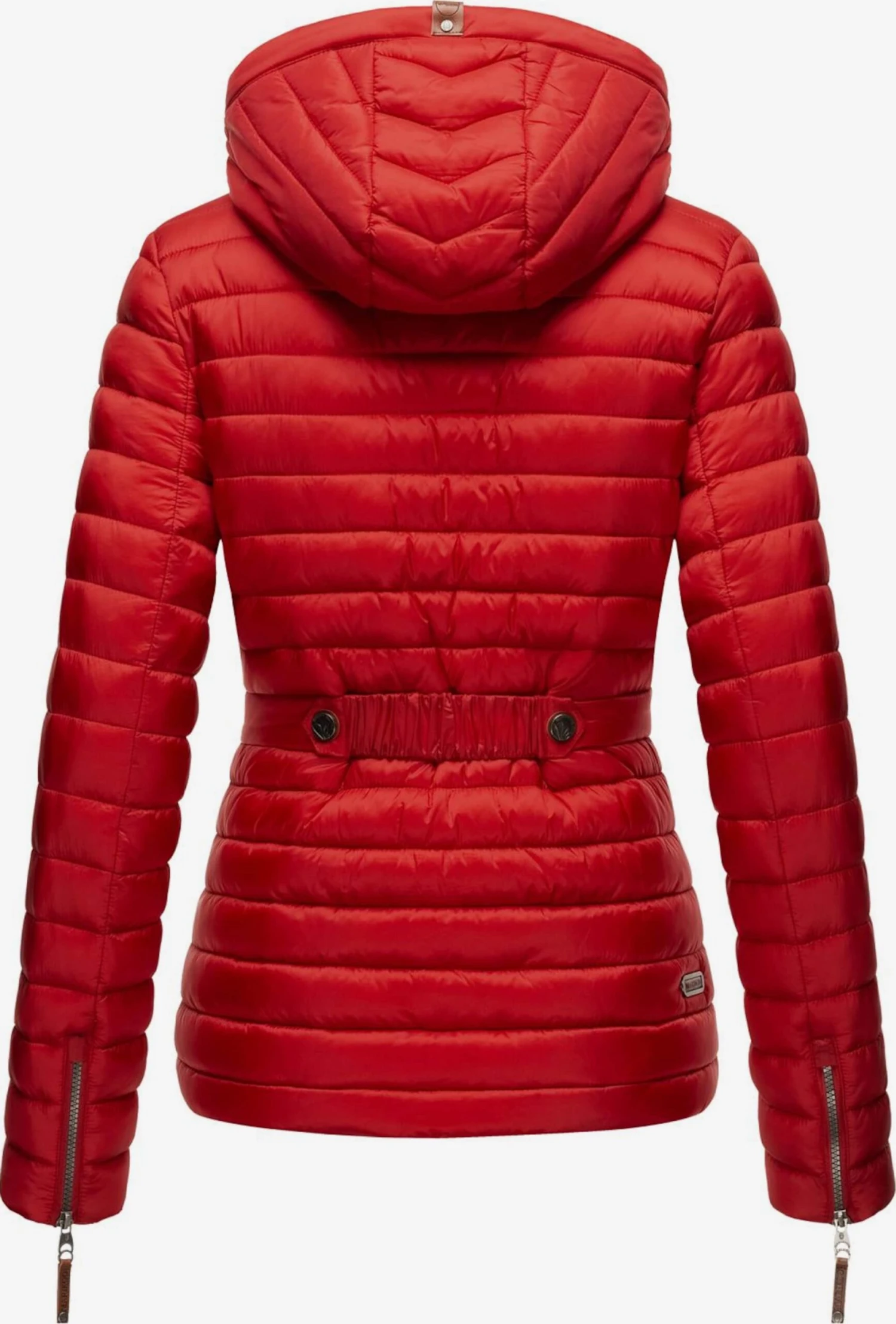 Marikoo Vestes De Mi-saison Veste Mi-saison Aniyaa Femme Rouge 2 Marikoo Vestes De Mi-saison Veste Mi-saison Aniyaa Femme Rouge – Image 2