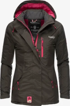 Marikoo Vestes Dextérieur Veste Fonctionnelle Rabeaa Femme Anthracite