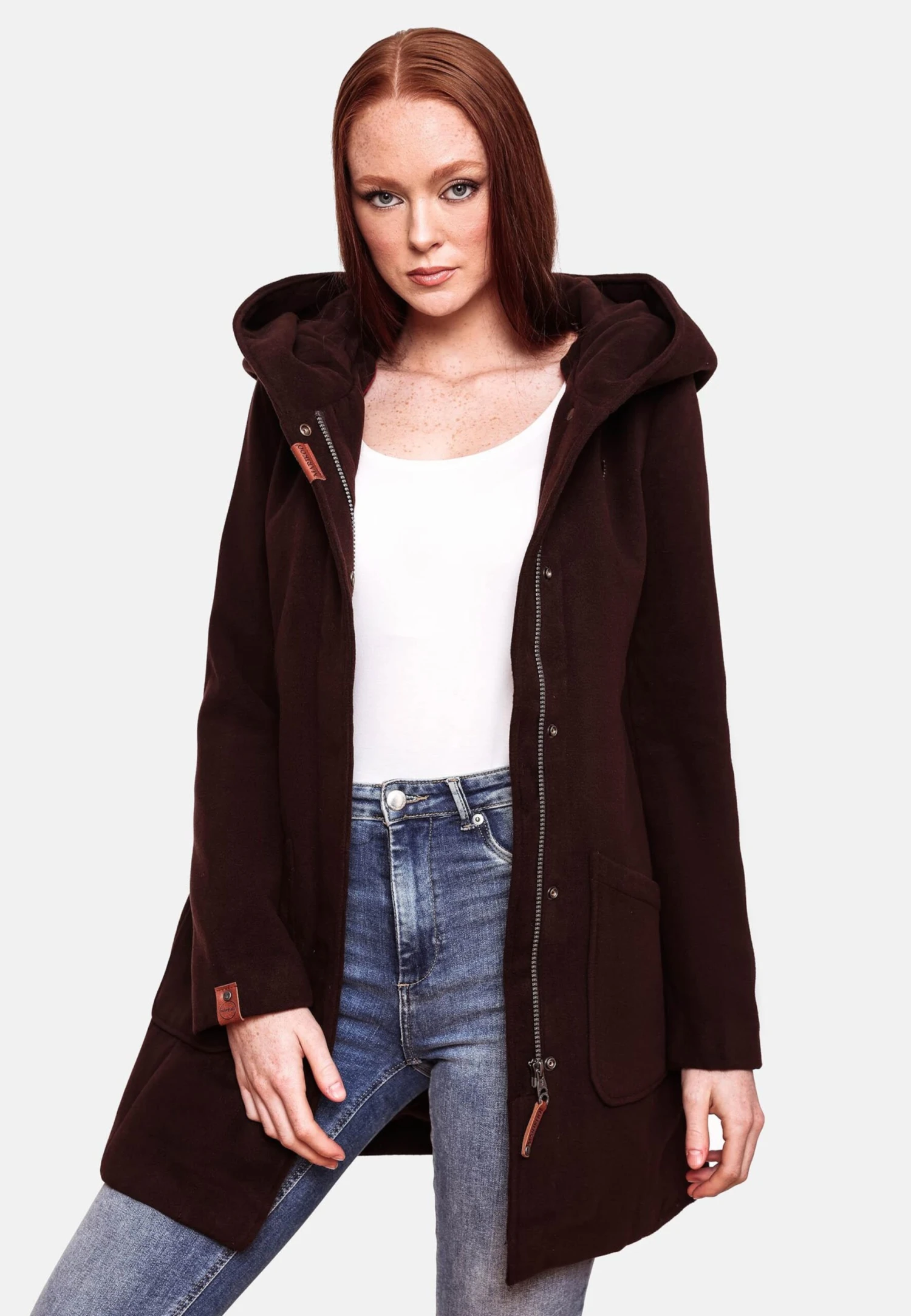 Marikoo Manteaux Dhiver Manteau D’hiver Maikoo Femme Chocolat 8 Marikoo Manteaux Dhiver Manteau D’hiver Maikoo Femme Chocolat – Image 8