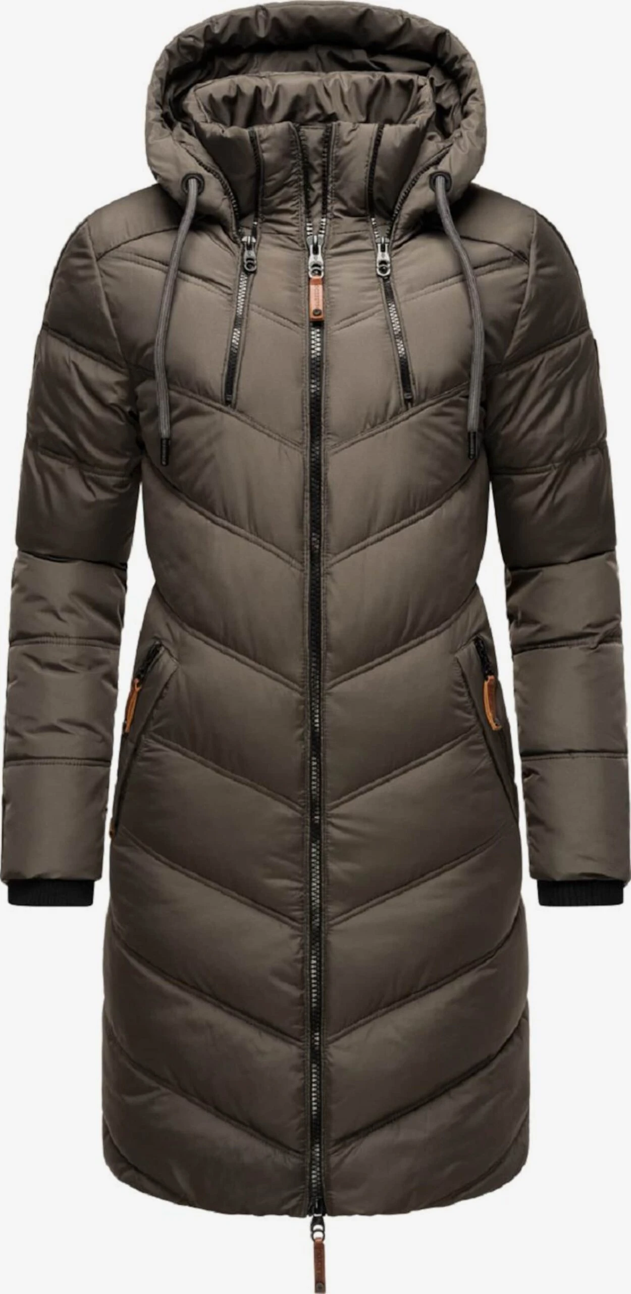 Marikoo Manteaux Dhiver Manteau D’hiver Armasa Femme Anthracite