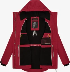 Marikoo Parkas Parka Mi-saison Babetaa Femme Rouge Sang -Marikoo 4b368c7ef215e6ff601afcdf9cef7c2d