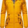Marikoo Parkas Parka D’hiver Kamii Femme Jaune Dor