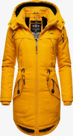 Marikoo Parkas Parka D’hiver Kamii Femme Jaune Dor