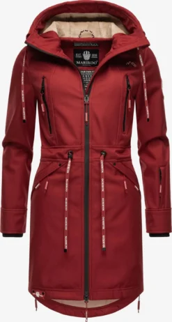Marikoo Parkas Parka Mi-saison Femme Rouge Foncé -Marikoo 4cd7ba62d4398951ddcd1f69dc7cd544 scaled