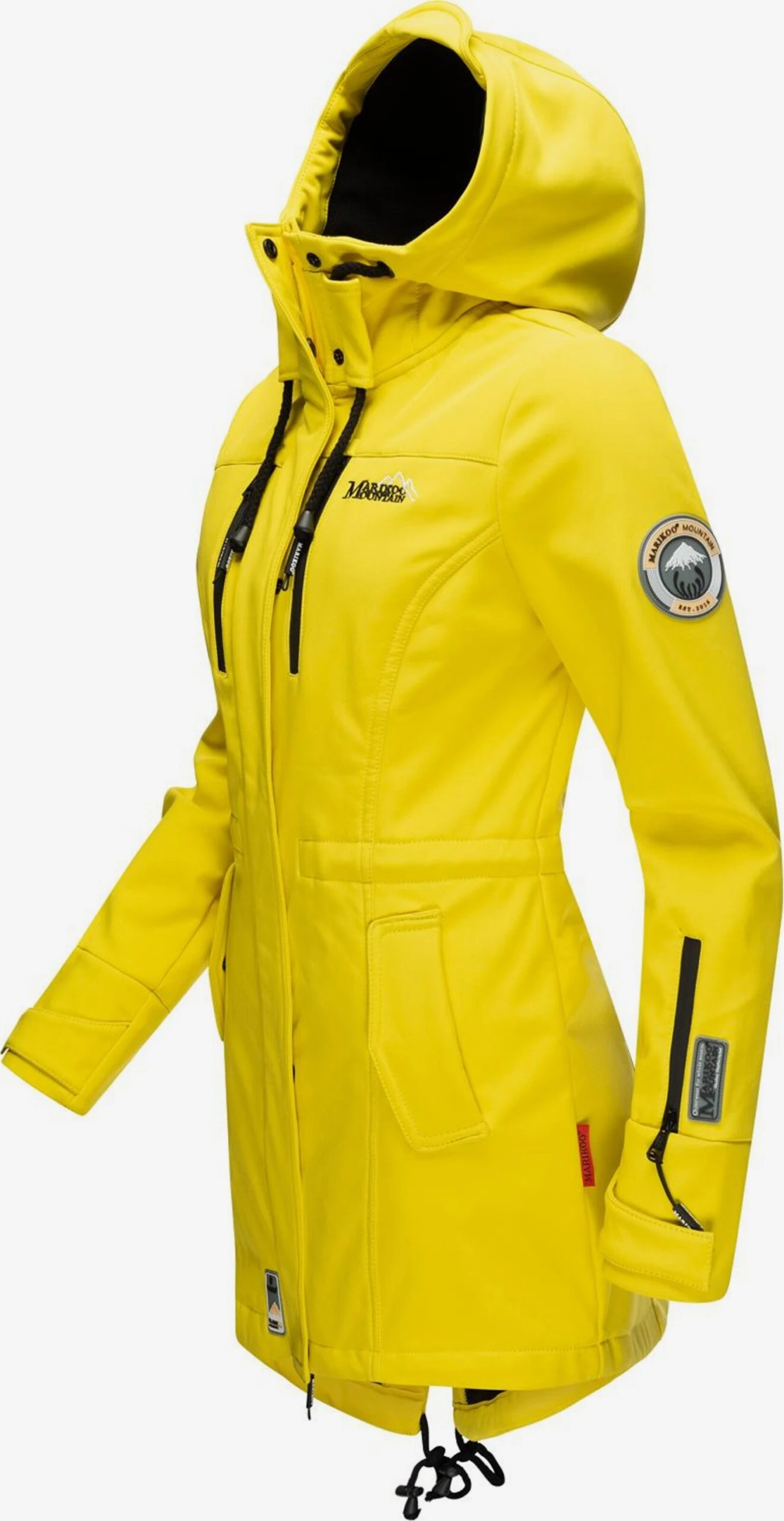 Marikoo Manteaux De Pluie Manteau Fonctionnel Zimtzicke Femme Jaune 2 Marikoo Manteaux De Pluie Manteau Fonctionnel Zimtzicke Femme Jaune – Image 2