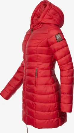 Marikoo Manteaux Dhiver Manteau D’hiver Rose Femme Rouge -Marikoo 509eeba2772fa2efb7a3920c93c07b3f scaled