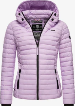 Marikoo Vestes De Mi-saison Veste Mi-saison Samtpfote Femme Violet Clair