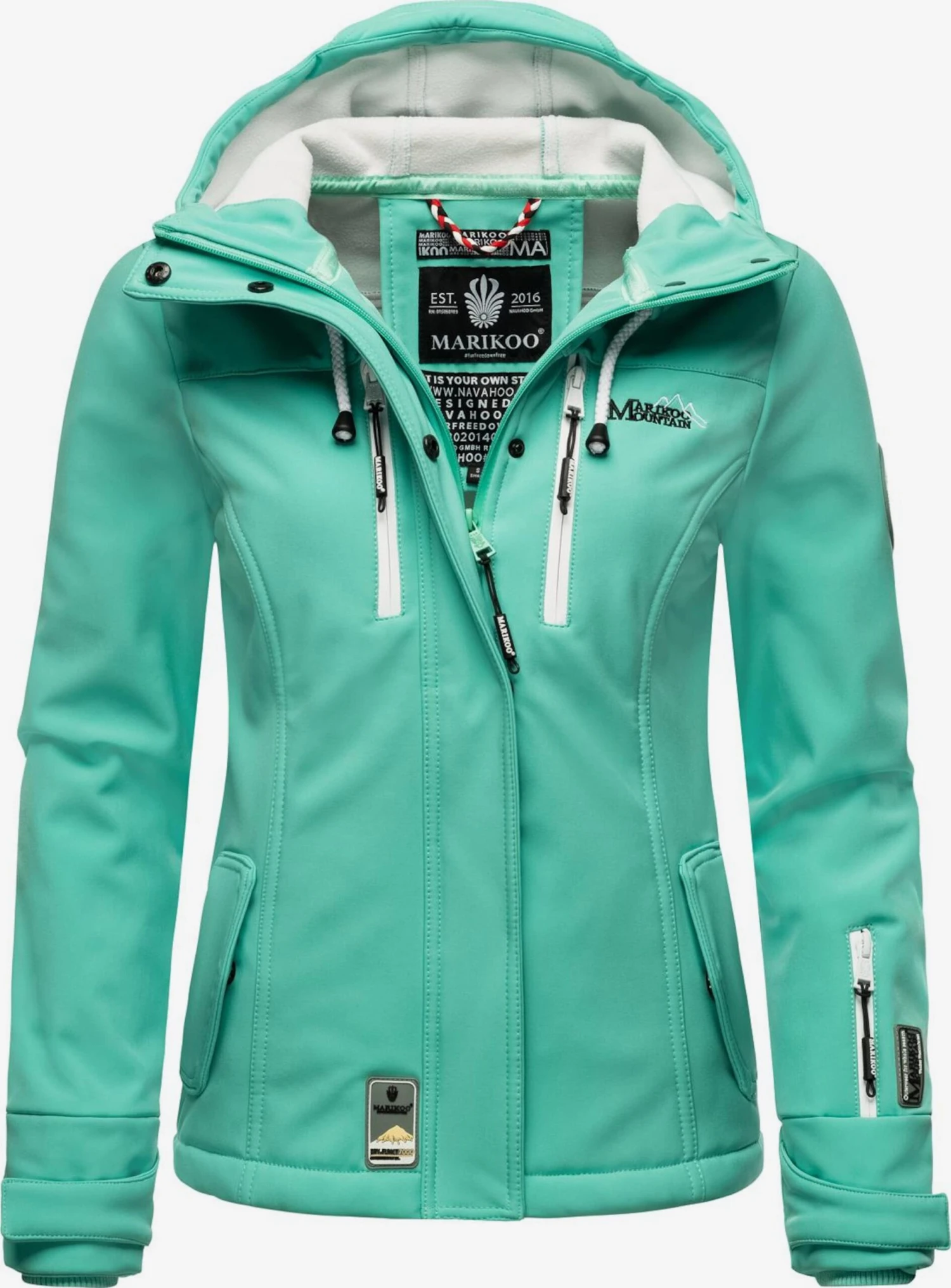 Marikoo Vestes De Mi-saison Veste Mi-saison Kleine Zicke Femme Jade 2 Marikoo Vestes De Mi-saison Veste Mi-saison Kleine Zicke Femme Jade – Image 2