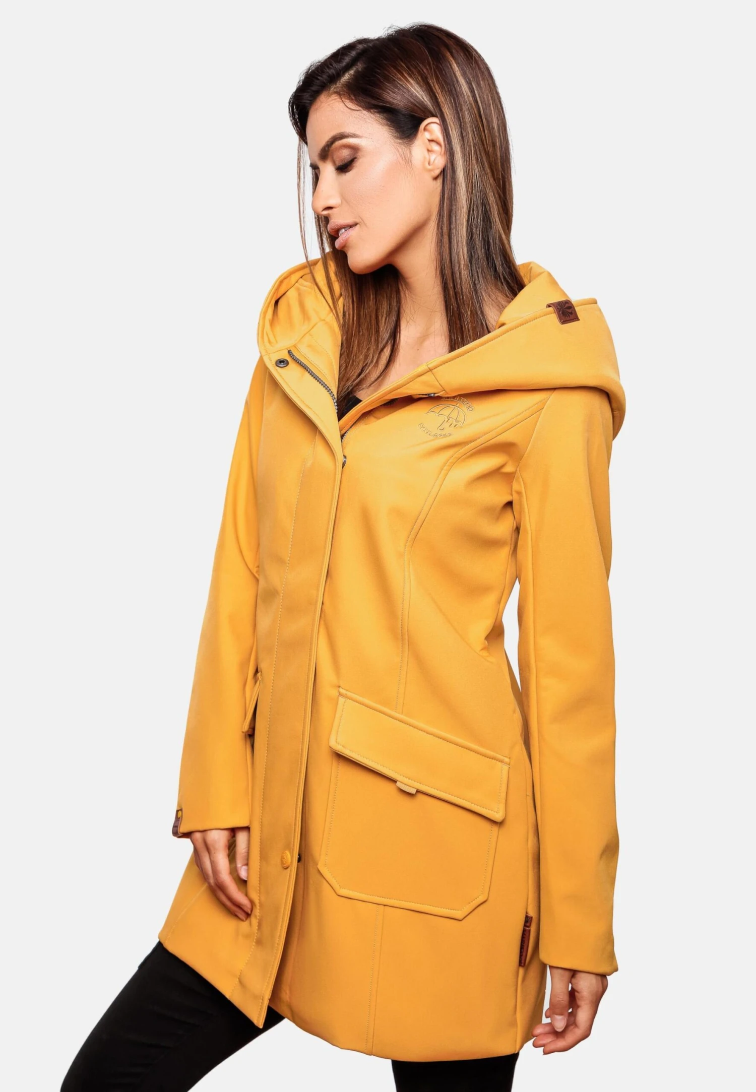 Marikoo Manteaux De Pluie Manteau Fonctionnel Mayleen Femme Jaune Dor 5 Marikoo Manteaux De Pluie Manteau Fonctionnel Mayleen Femme Jaune Dor – Image 5
