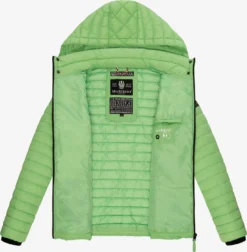 Marikoo Vestes De Mi-saison Veste Mi-saison Samtpfote Femme Vert Clair -Marikoo 5ac3c0485d684f193ddf2f4ab074f718