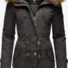 Marikoo Parkas Parka D’hiver La Viva Prc Femme Anthracite