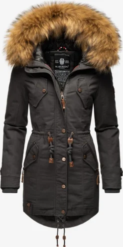 Marikoo Parkas Parka D’hiver La Viva Prc Femme Anthracite