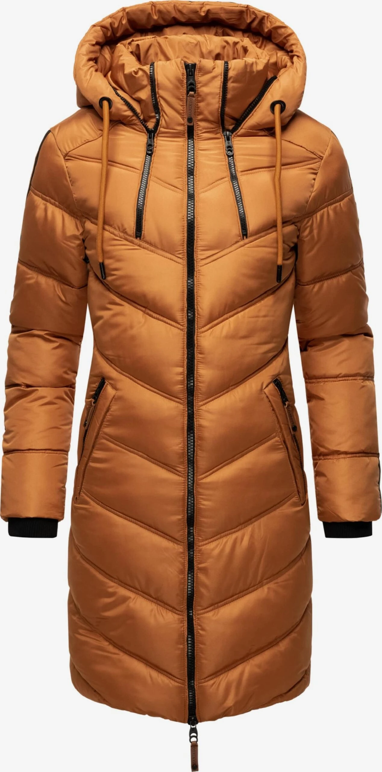 Marikoo Manteaux Dhiver Manteau D’hiver Armasa Femme Caramel