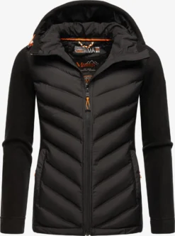 Marikoo Vestes De Mi-saison Veste Mi-saison Mount Haruna Femme Noir