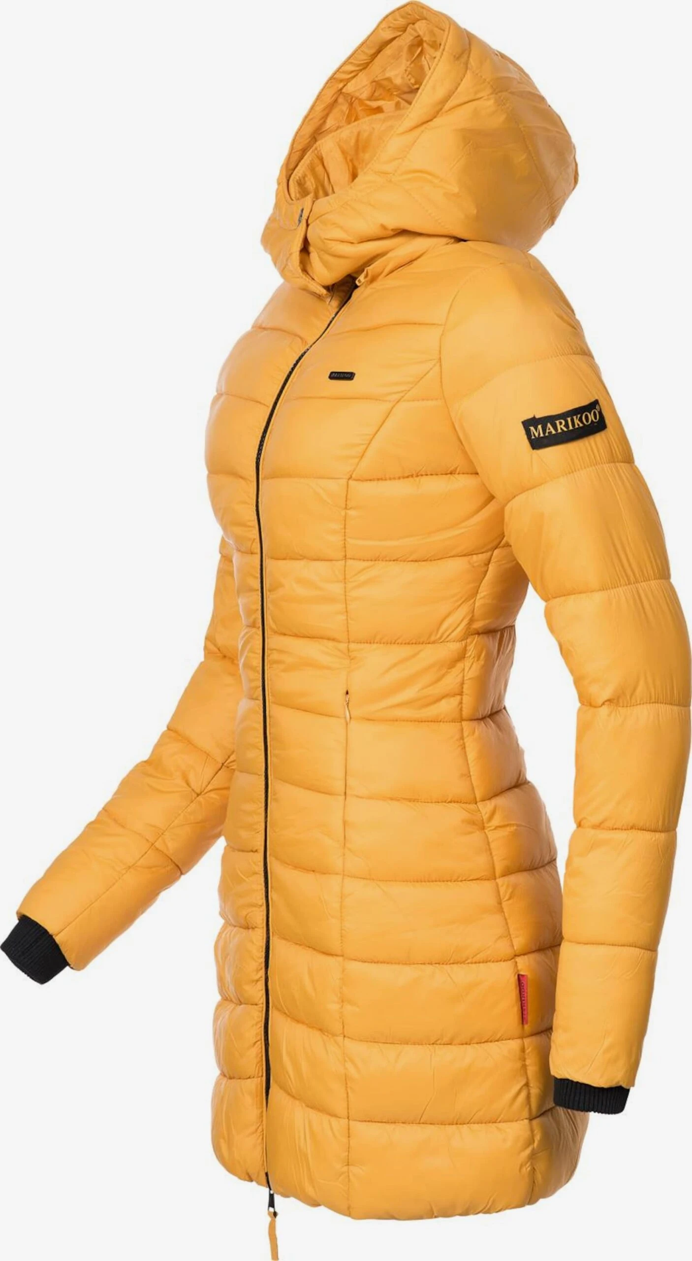 Marikoo Manteaux Courts Manteau D’hiver Abendsternchen Femme Jaune Dor 3 Marikoo Manteaux Courts Manteau D’hiver Abendsternchen Femme Jaune Dor – Image 3