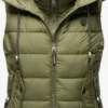 Marikoo Vestes Sans Manches Gilet Taisaa Femme Kaki
