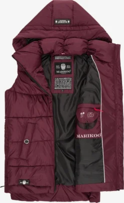 Marikoo Vestes Sans Manches Gilet Zarinaa Femme Bordeaux 9 Marikoo Vestes Sans Manches Gilet Zarinaa Femme Bordeaux -Marikoo 675d0ebc07ec19f07cc3579c8bfed0ec scaled
