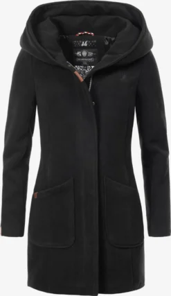 Marikoo Manteaux Dhiver Manteau D’hiver Maikoo Femme Noir