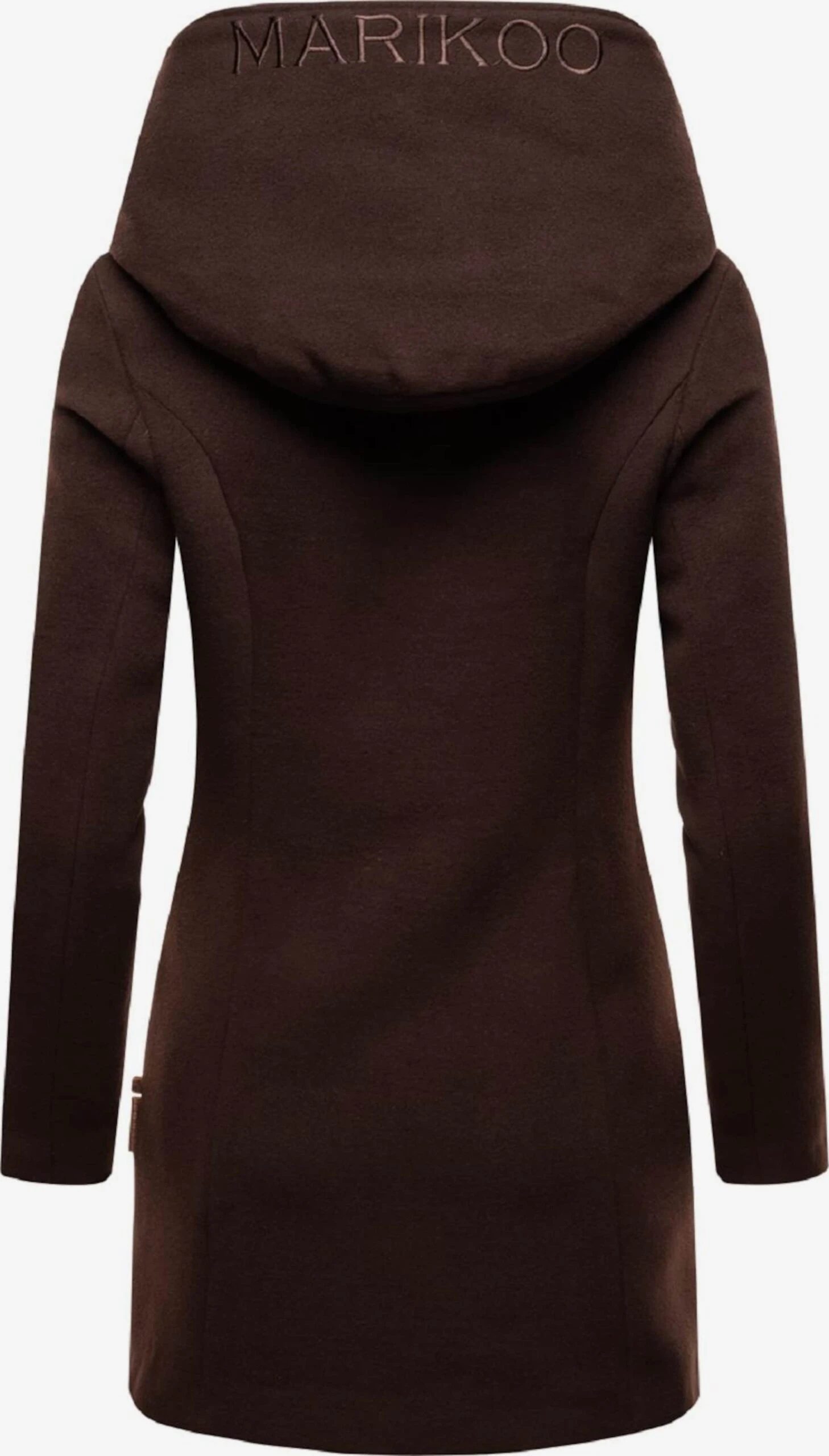 Marikoo Manteaux Dhiver Manteau D’hiver Maikoo Femme Chocolat 3 Marikoo Manteaux Dhiver Manteau D’hiver Maikoo Femme Chocolat – Image 3