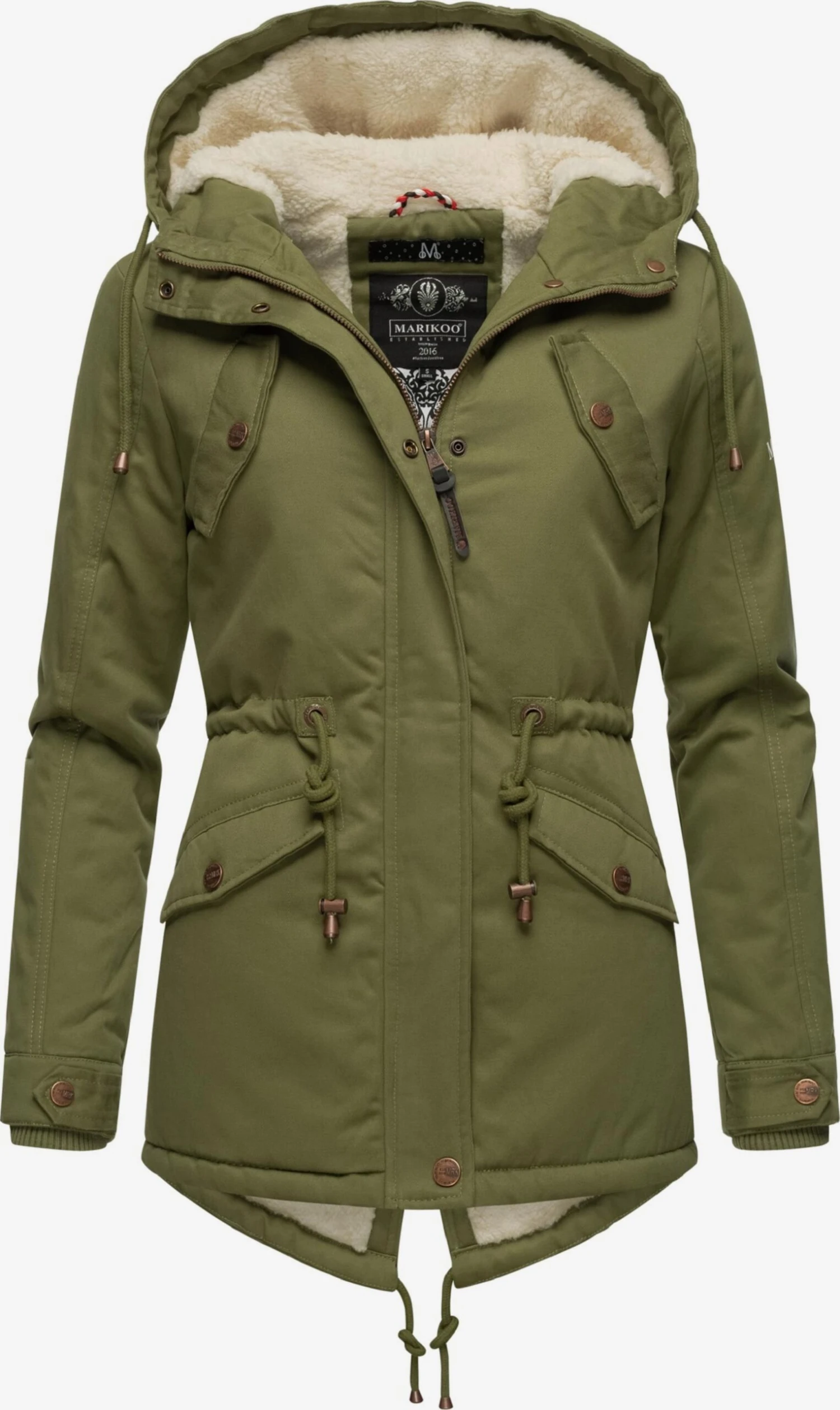 Marikoo Vestes Dhiver Veste D’hiver Manolya Femme Olive 1 Marikoo Vestes Dhiver Veste D’hiver Manolya Femme Olive