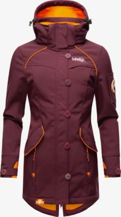 Marikoo Vestes Dextérieur Veste Fonctionnelle Soulinaa Femme Bordeaux