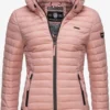 Marikoo Vestes De Mi-saison Veste Mi-saison Femme Rose