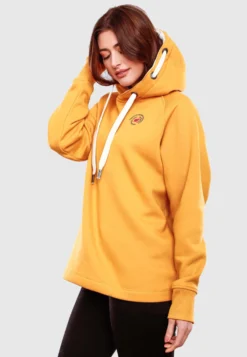 Marikoo Sweats à Capuche Sweat-shirt Airii Femme Jaune -Marikoo 74754ada62536cba8cfdb2ef7edc3345 scaled