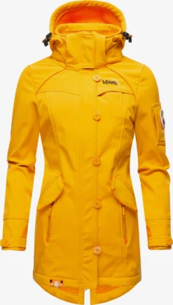 Marikoo Vestes Dextérieur Veste Fonctionnelle Soulinaa Femme Safran