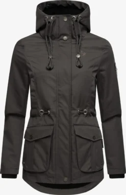 Marikoo Parkas Parka Mi-saison Babetaa Femme Anthracite