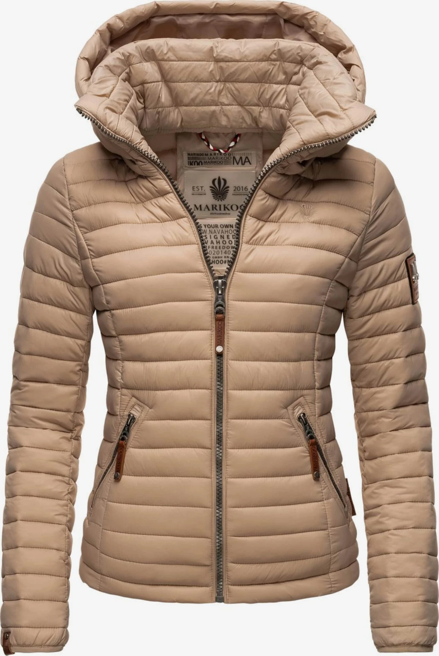 Marikoo Vestes De Mi-saison Veste Mi-saison Löwenbaby Femme Noisette 1 Marikoo Vestes De Mi-saison Veste Mi-saison Löwenbaby Femme Noisette