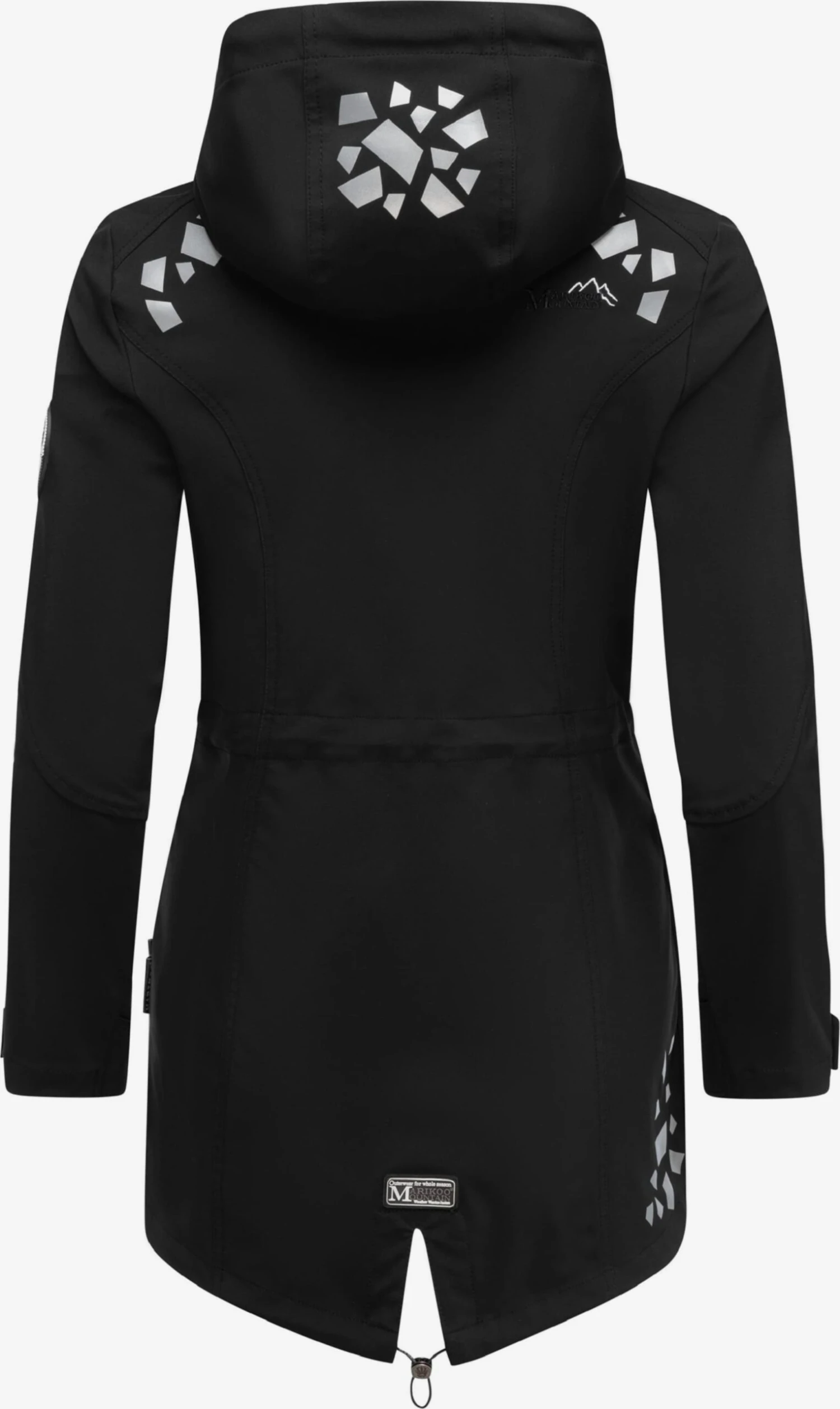 Marikoo Vestes Dextérieur Veste Fonctionnelle Ulissaa Femme Noir 4 Marikoo Vestes Dextérieur Veste Fonctionnelle Ulissaa Femme Noir – Image 4