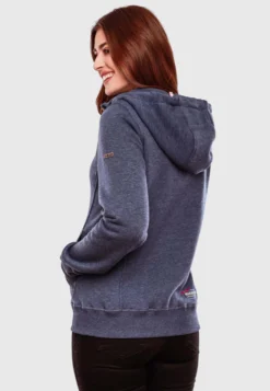 Marikoo Sweats Zippés Veste De Survêtement Setsunaa Femme Bleu-gris -Marikoo 7990df4f23109c7a9c08f6d025c5153d scaled