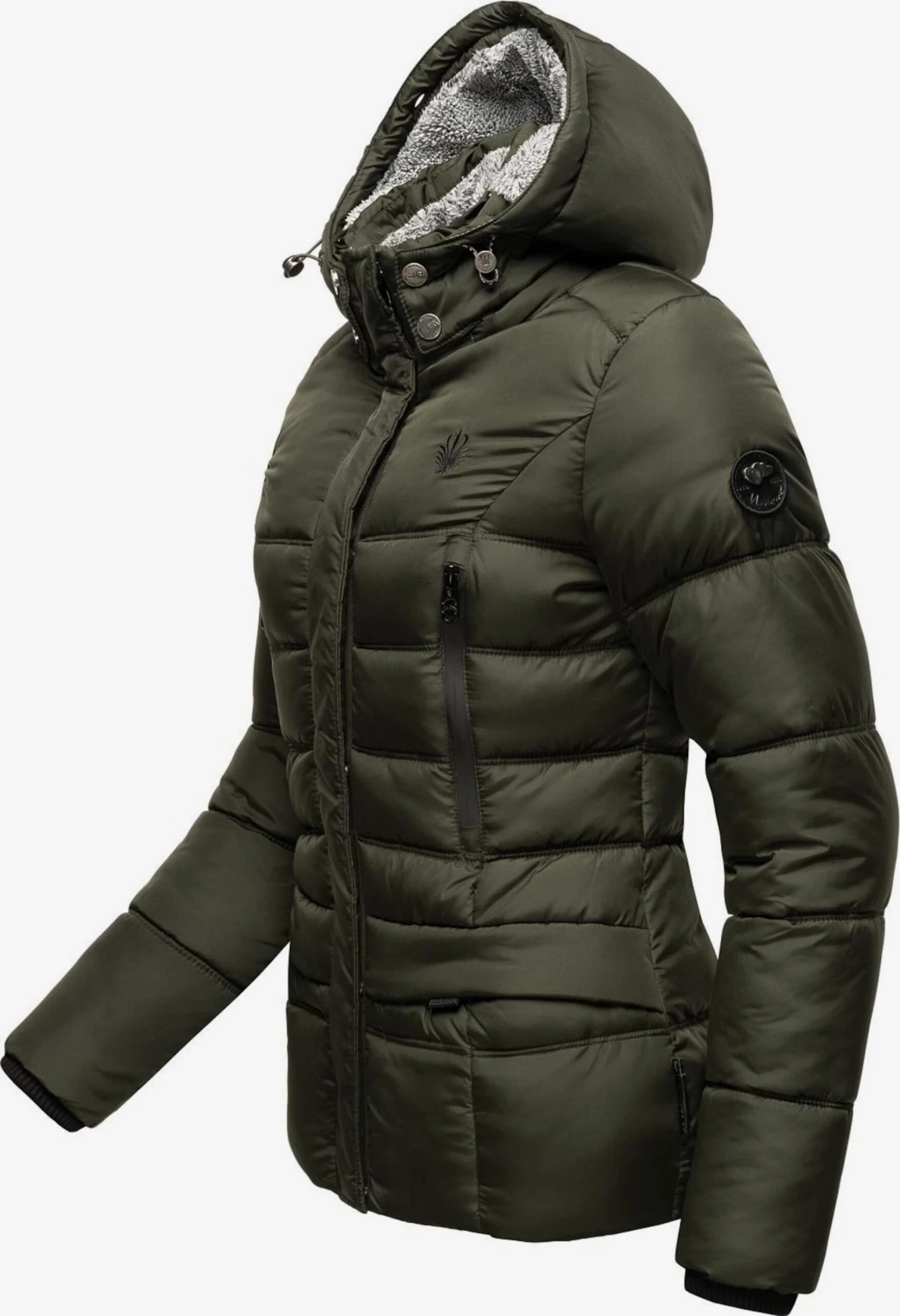 Marikoo Vestes Dhiver Veste D’hiver Loveleen Femme Olive 4 Marikoo Vestes Dhiver Veste D’hiver Loveleen Femme Olive – Image 4