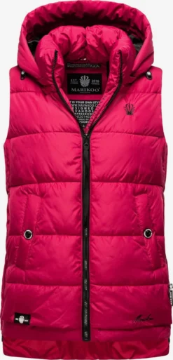 Marikoo Vestes Sans Manches Gilet Zarinaa Femme Pitaya