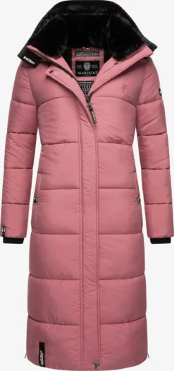 Marikoo Manteaux Dhiver Manteau D’hiver Femme Rose